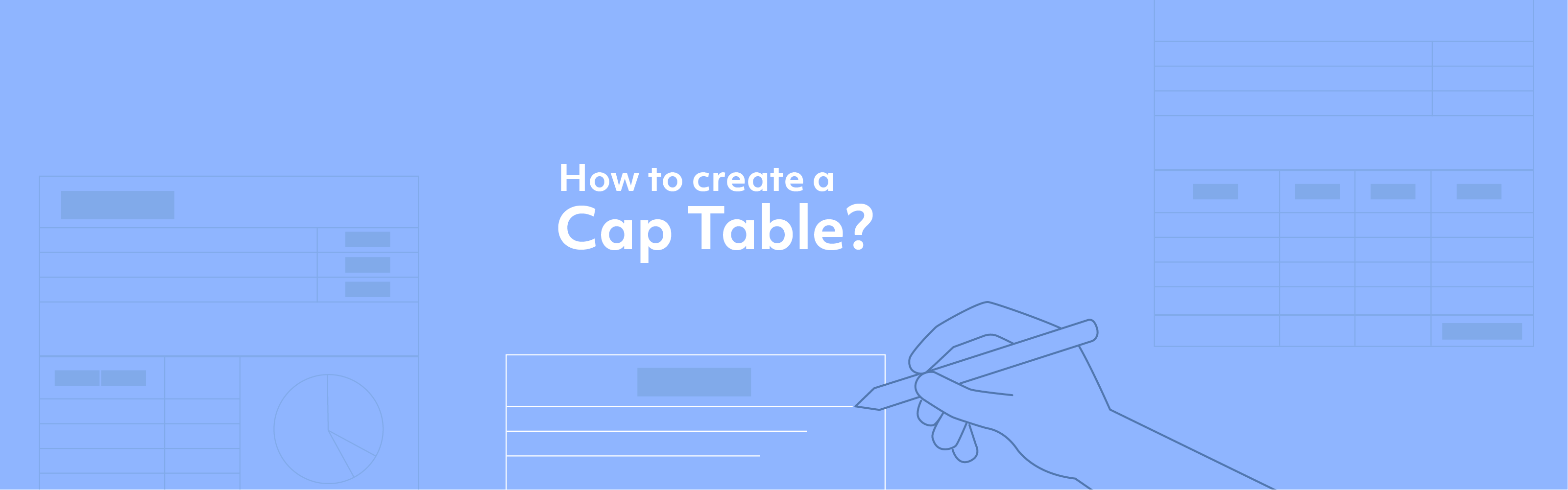 How to create a cap table